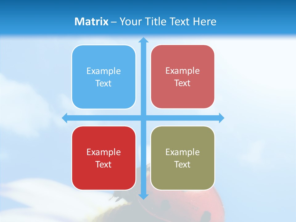 Head Red Bug PowerPoint Template