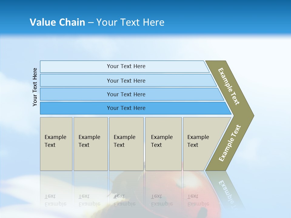 Head Red Bug PowerPoint Template