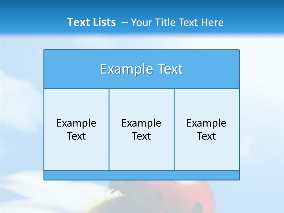 Head Red Bug PowerPoint Template