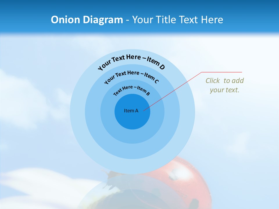 Head Red Bug PowerPoint Template