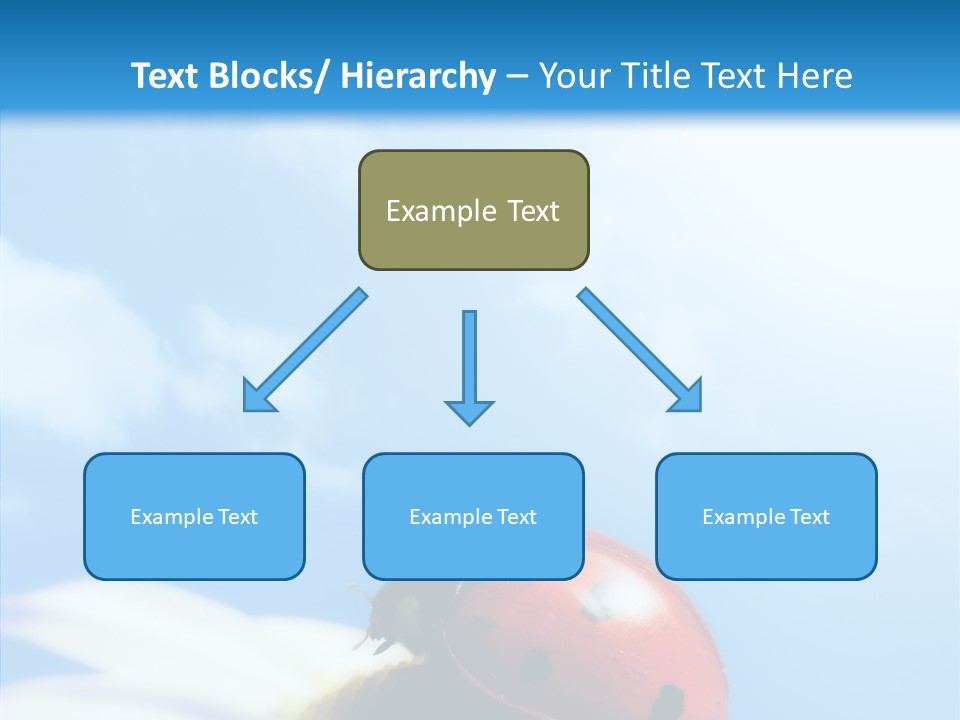 Head Red Bug PowerPoint Template