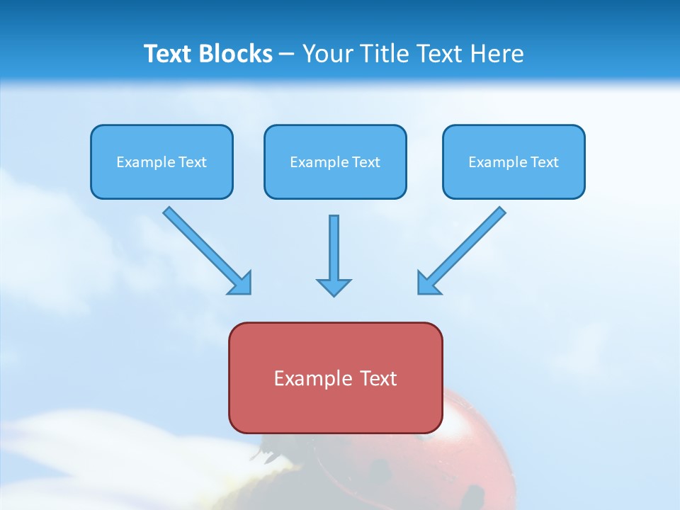 Head Red Bug PowerPoint Template