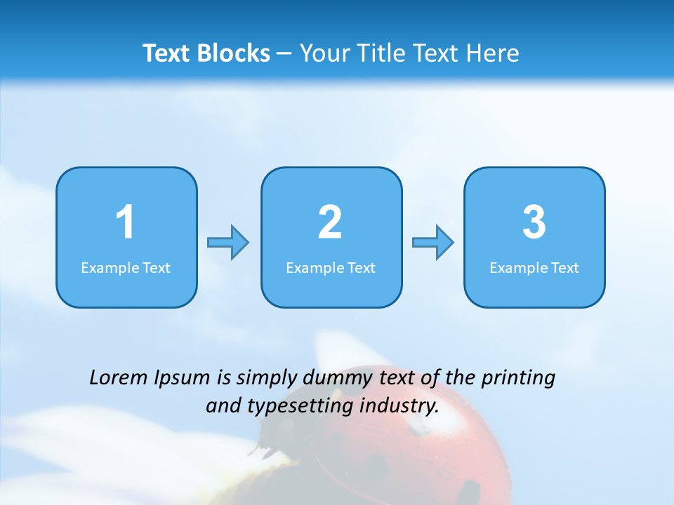 Head Red Bug PowerPoint Template