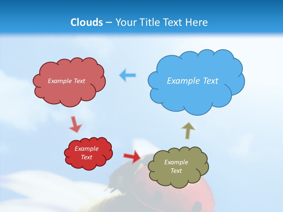 Head Red Bug PowerPoint Template