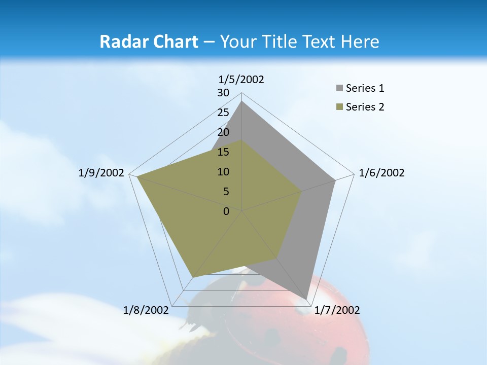 Head Red Bug PowerPoint Template