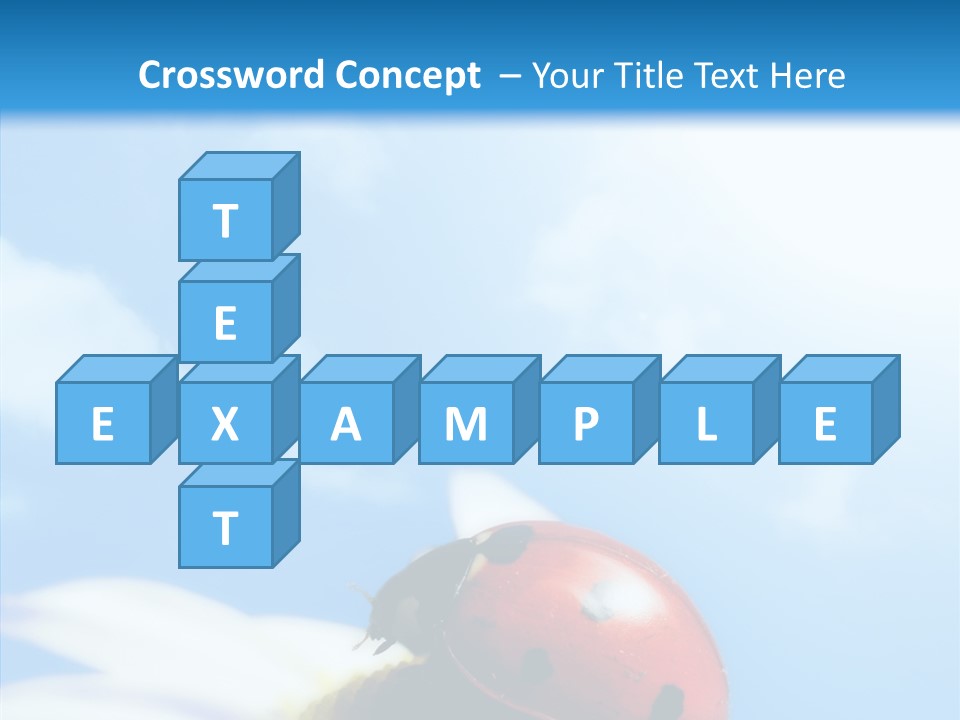 Head Red Bug PowerPoint Template