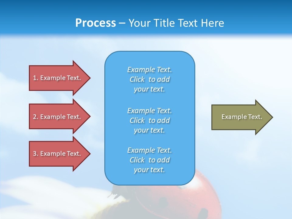 Head Red Bug PowerPoint Template
