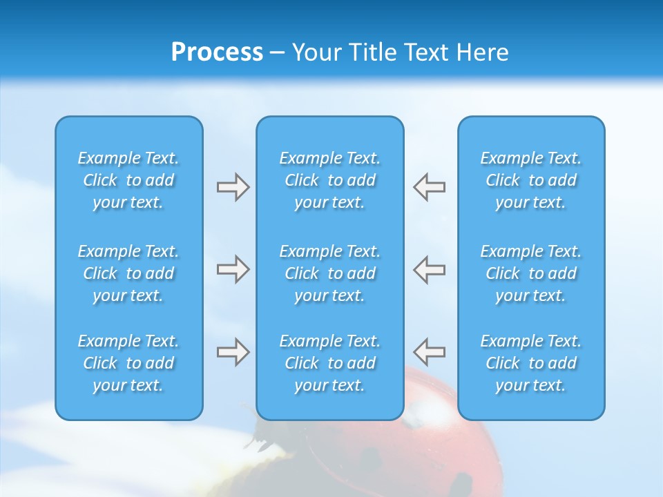 Head Red Bug PowerPoint Template
