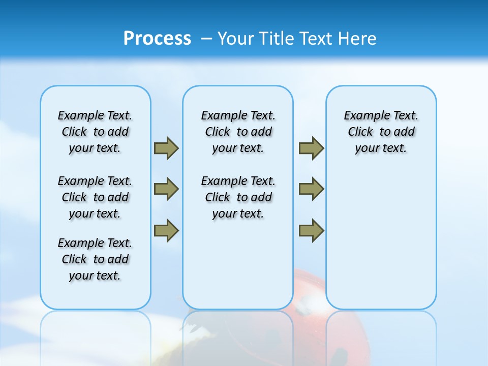 Head Red Bug PowerPoint Template