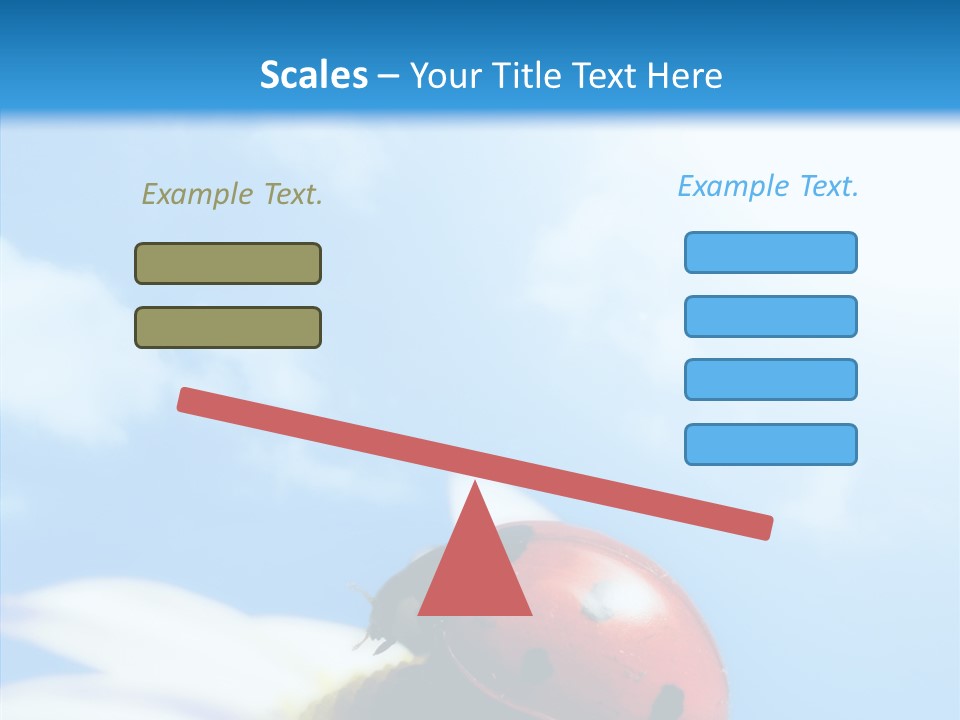 Head Red Bug PowerPoint Template