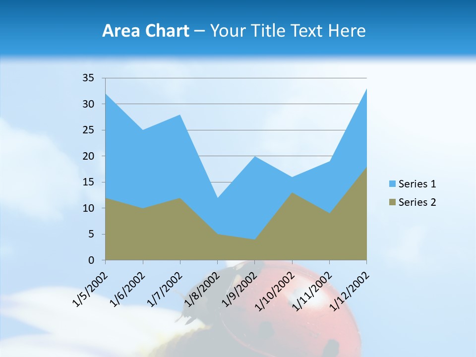 Head Red Bug PowerPoint Template