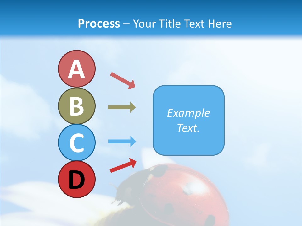 Head Red Bug PowerPoint Template