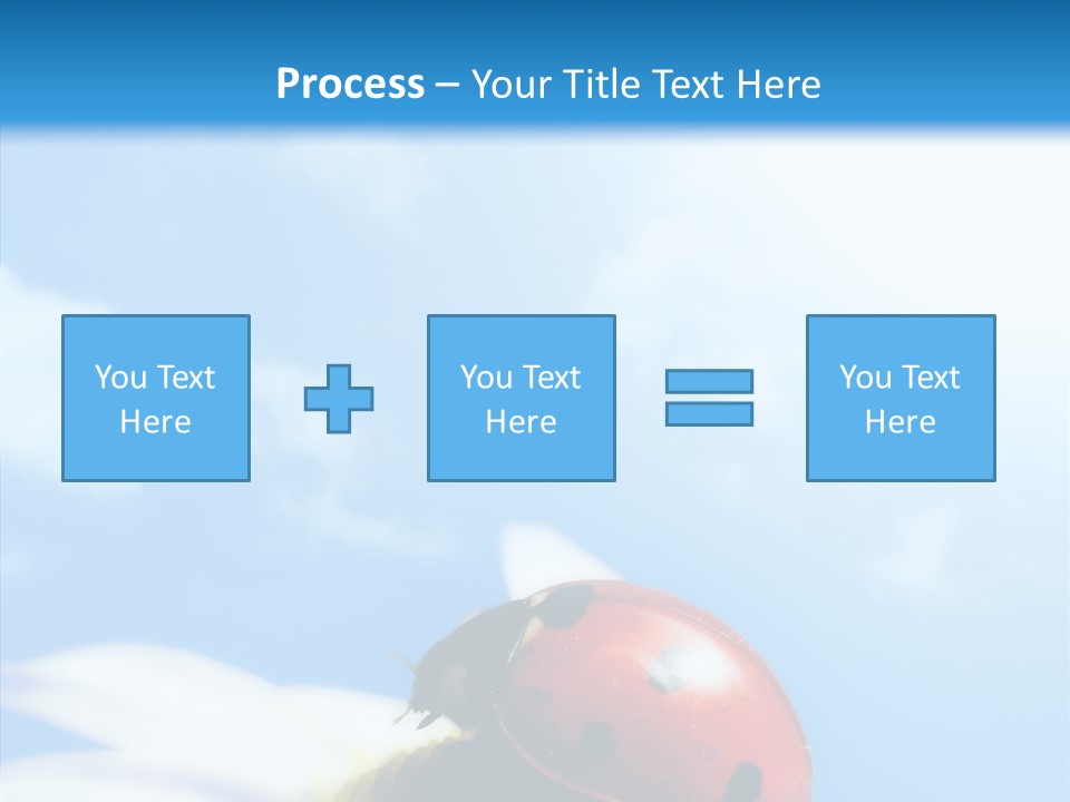 Head Red Bug PowerPoint Template