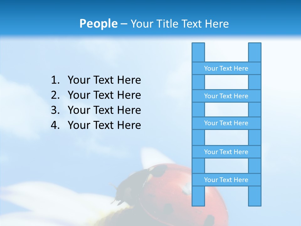 Head Red Bug PowerPoint Template