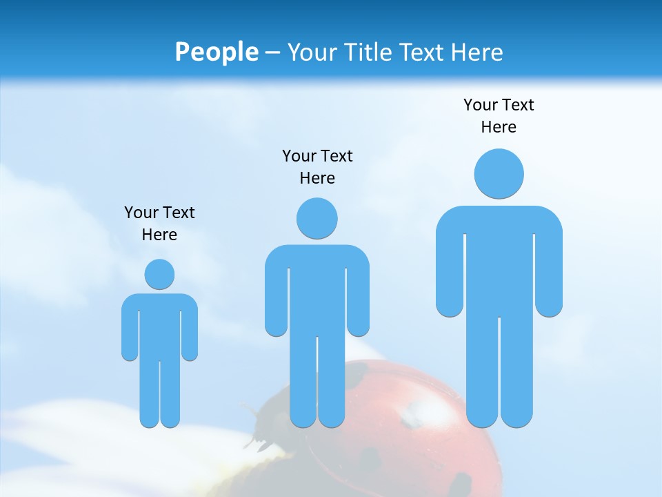 Head Red Bug PowerPoint Template