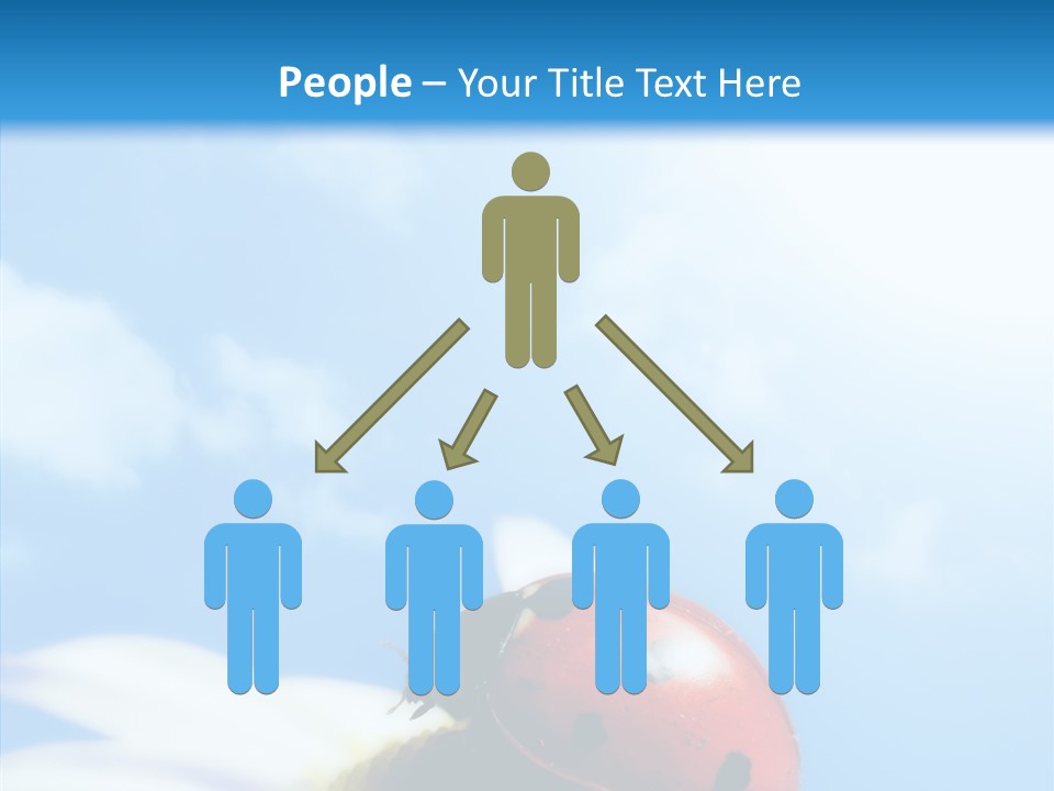 Head Red Bug PowerPoint Template