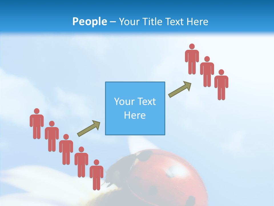 Head Red Bug PowerPoint Template