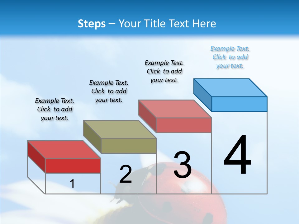 Head Red Bug PowerPoint Template