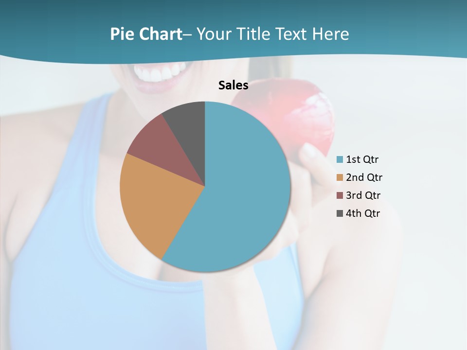 Thin People Female PowerPoint Template