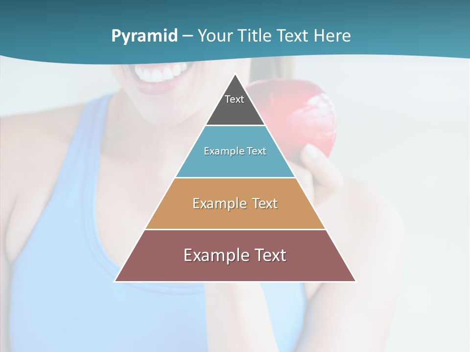 Thin People Female PowerPoint Template