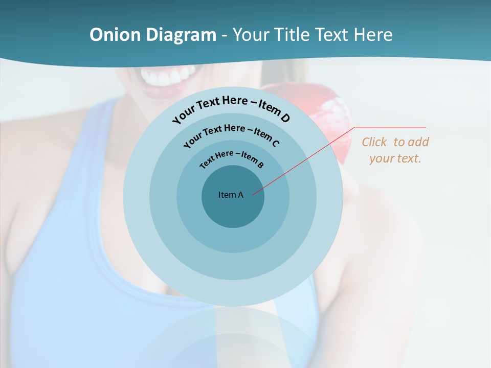 Thin People Female PowerPoint Template