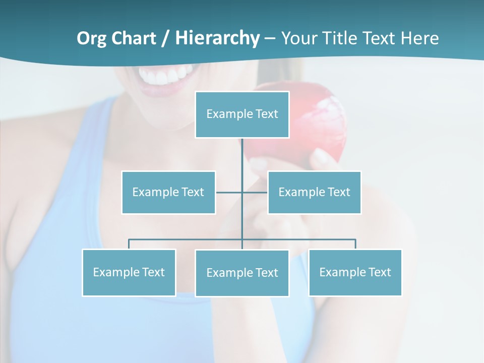 Thin People Female PowerPoint Template