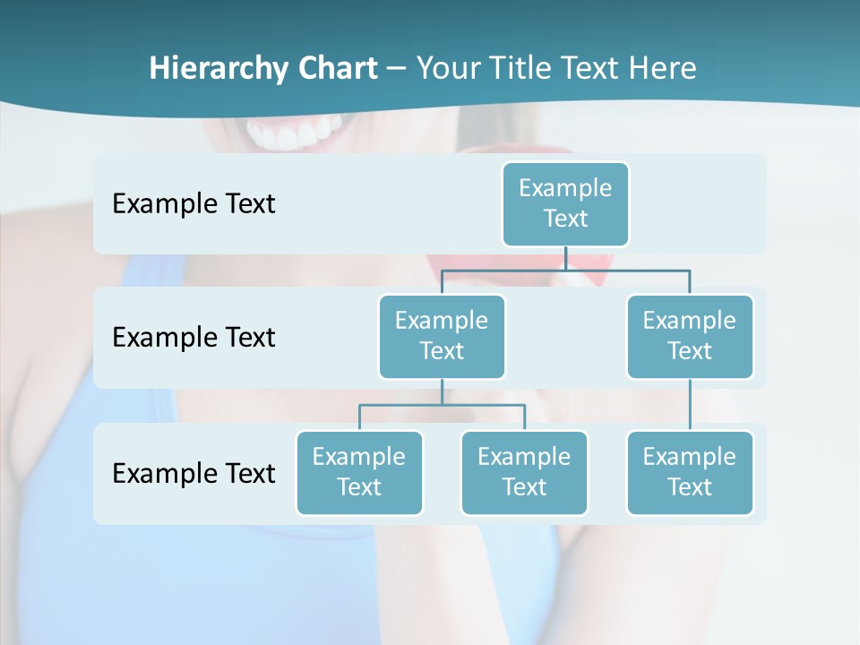 Thin People Female PowerPoint Template