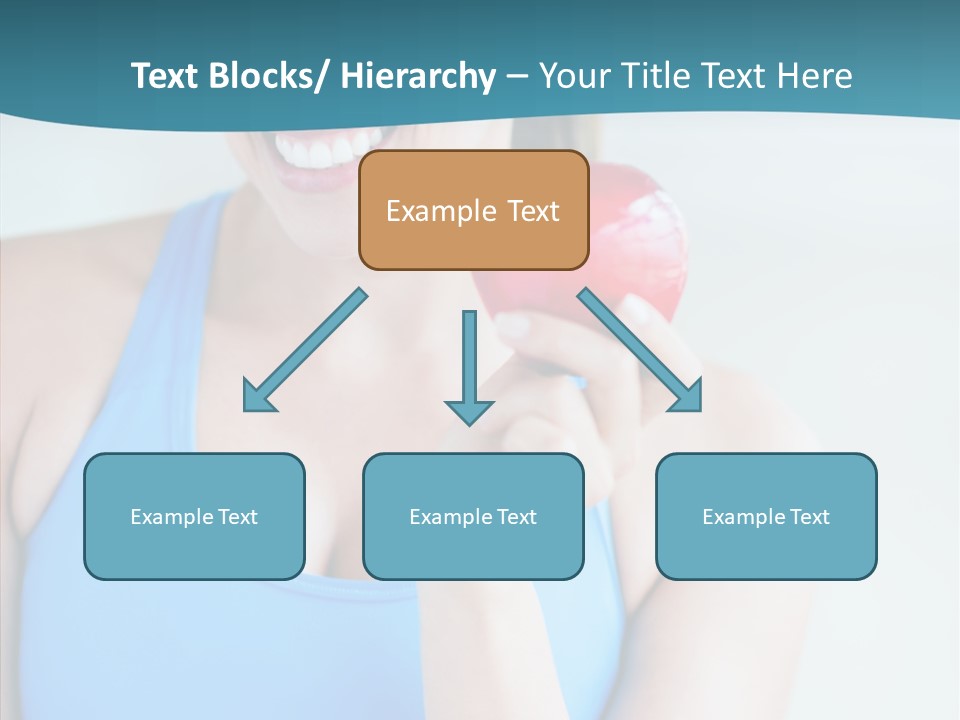 Thin People Female PowerPoint Template