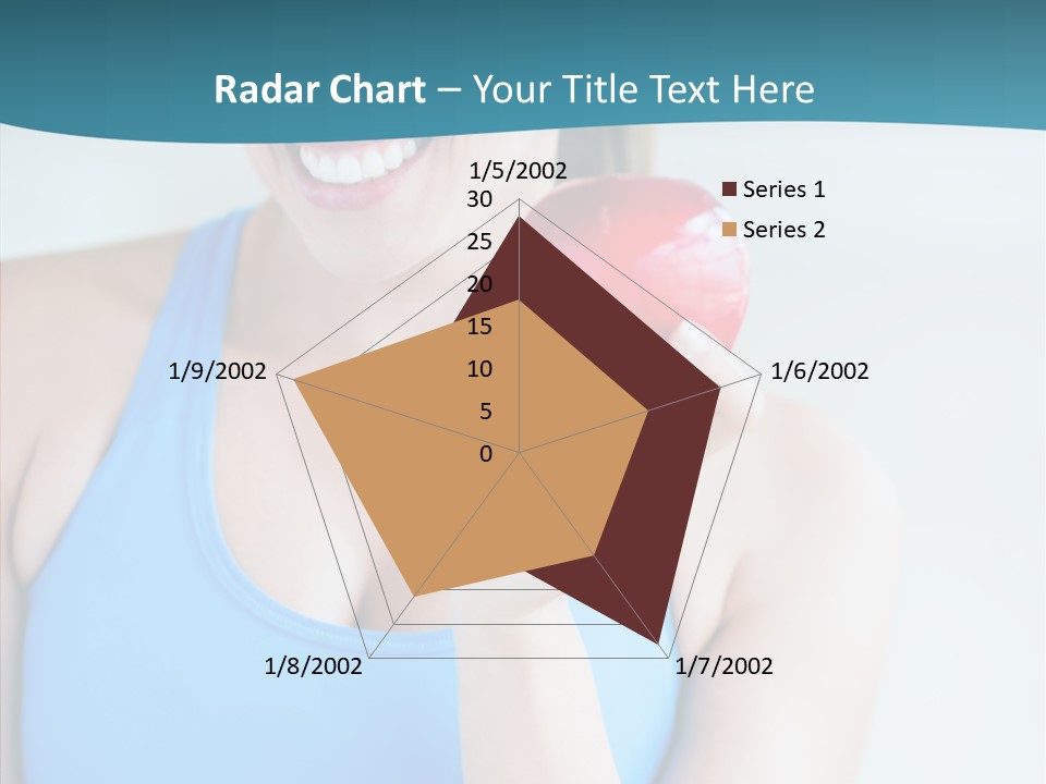 Thin People Female PowerPoint Template
