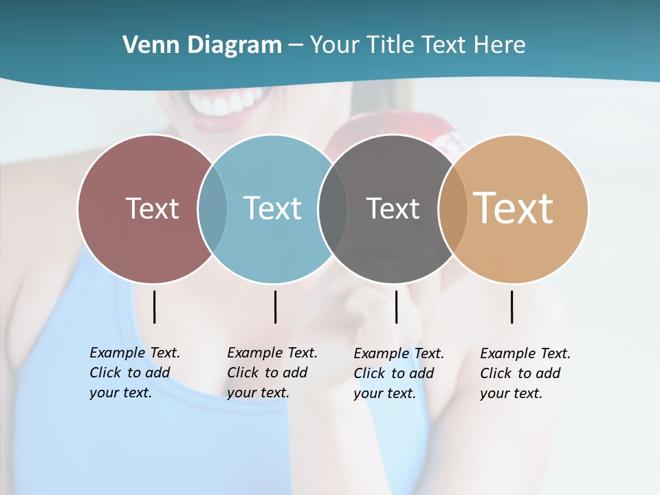 Thin People Female PowerPoint Template