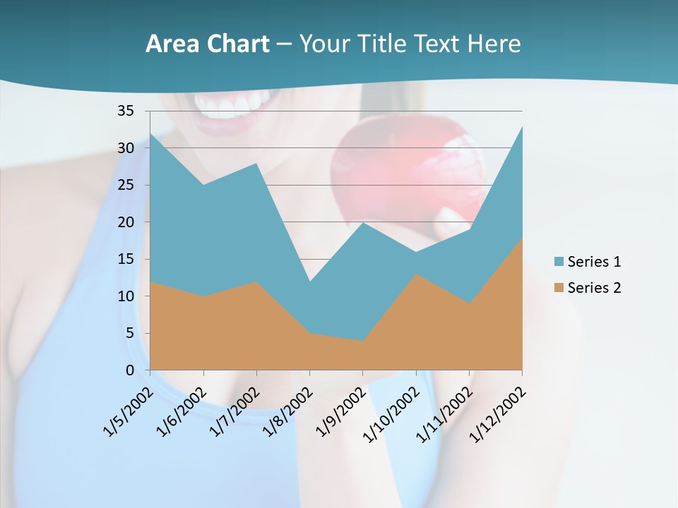 Thin People Female PowerPoint Template