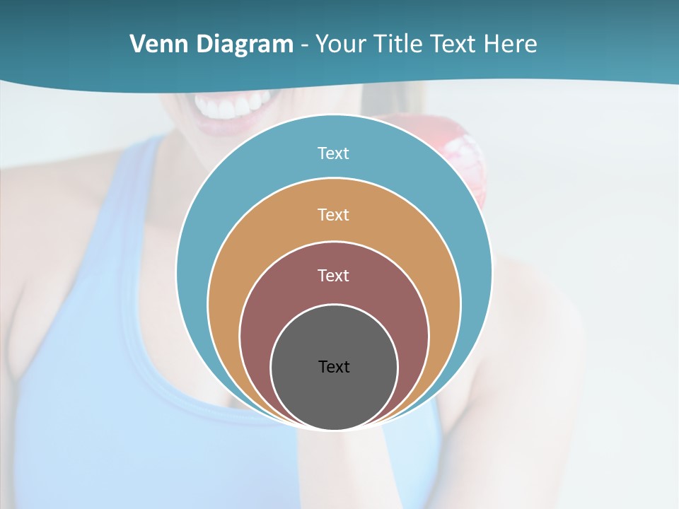 Thin People Female PowerPoint Template