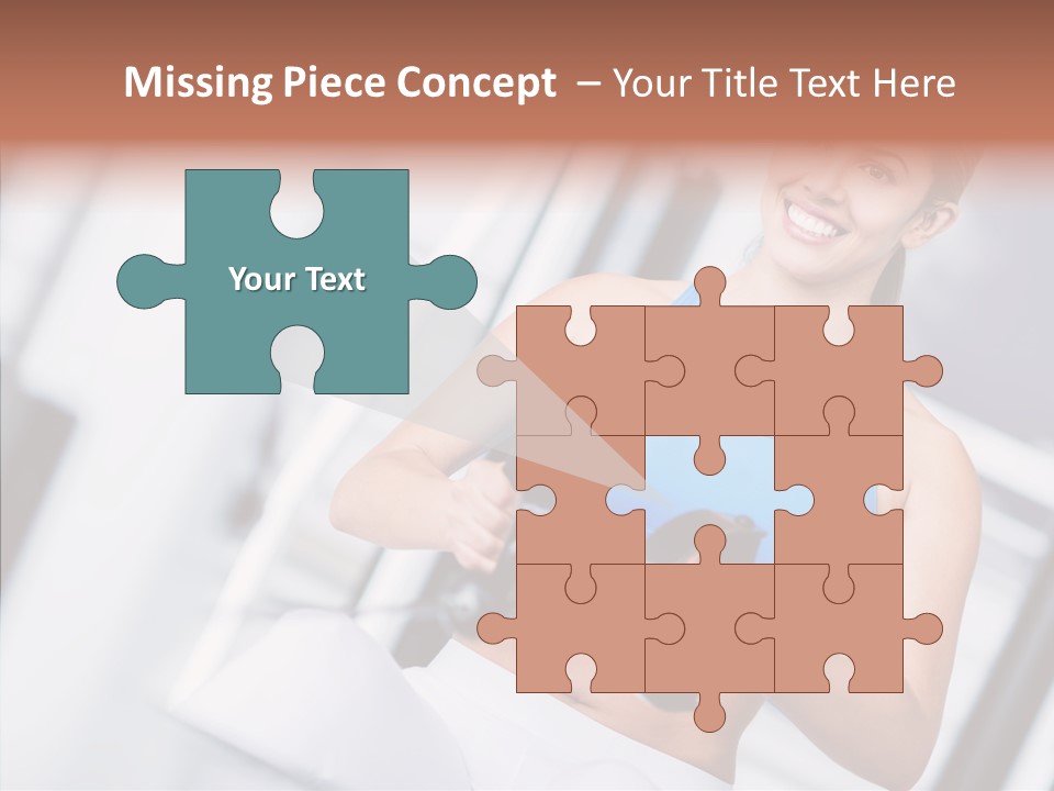 Beauty Exercise Fitness PowerPoint Template