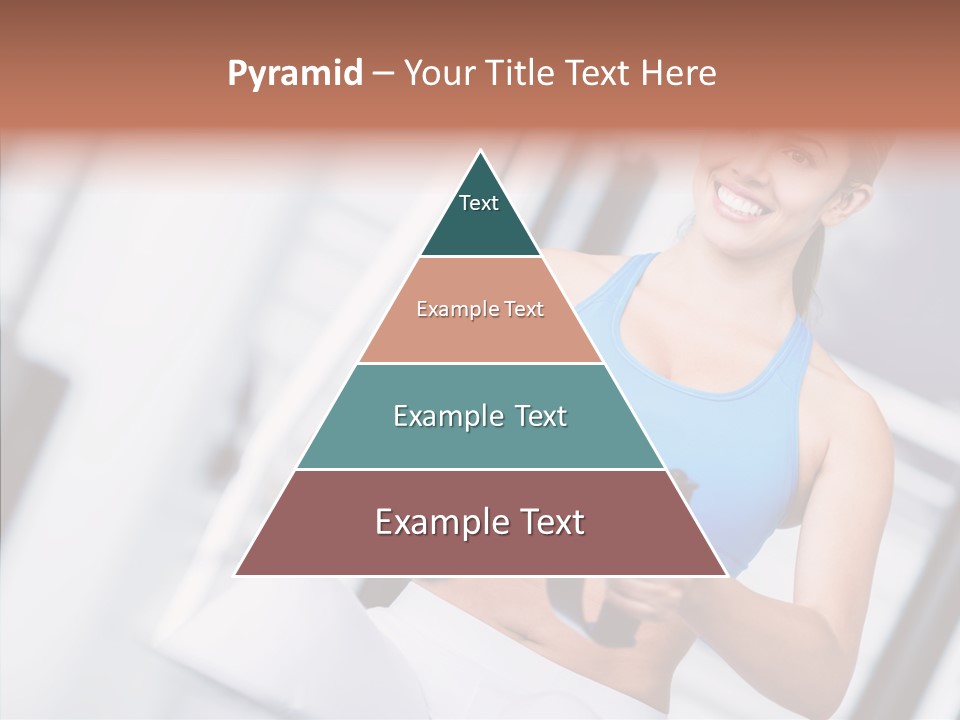 Beauty Exercise Fitness PowerPoint Template