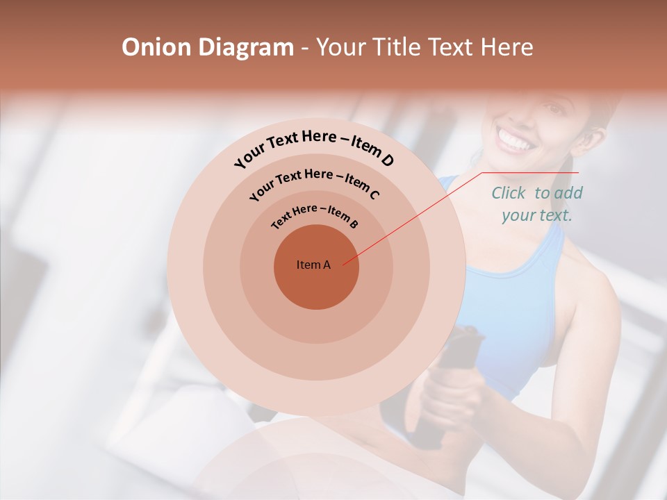 Beauty Exercise Fitness PowerPoint Template