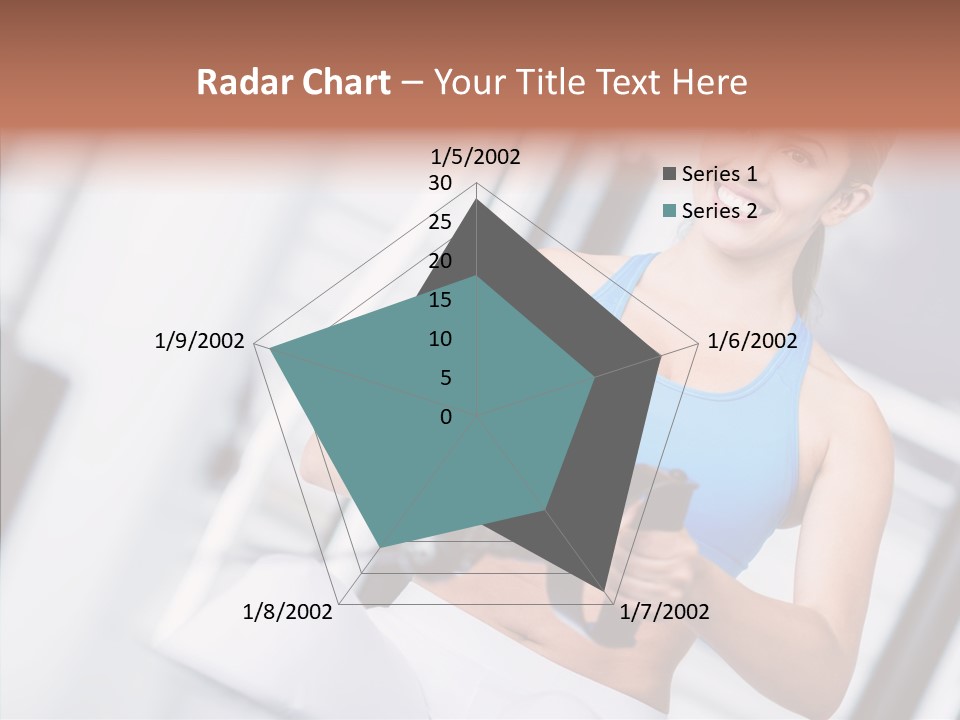 Beauty Exercise Fitness PowerPoint Template