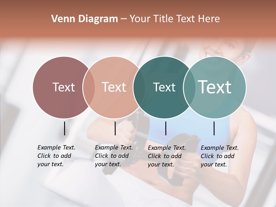 Beauty Exercise Fitness PowerPoint Template