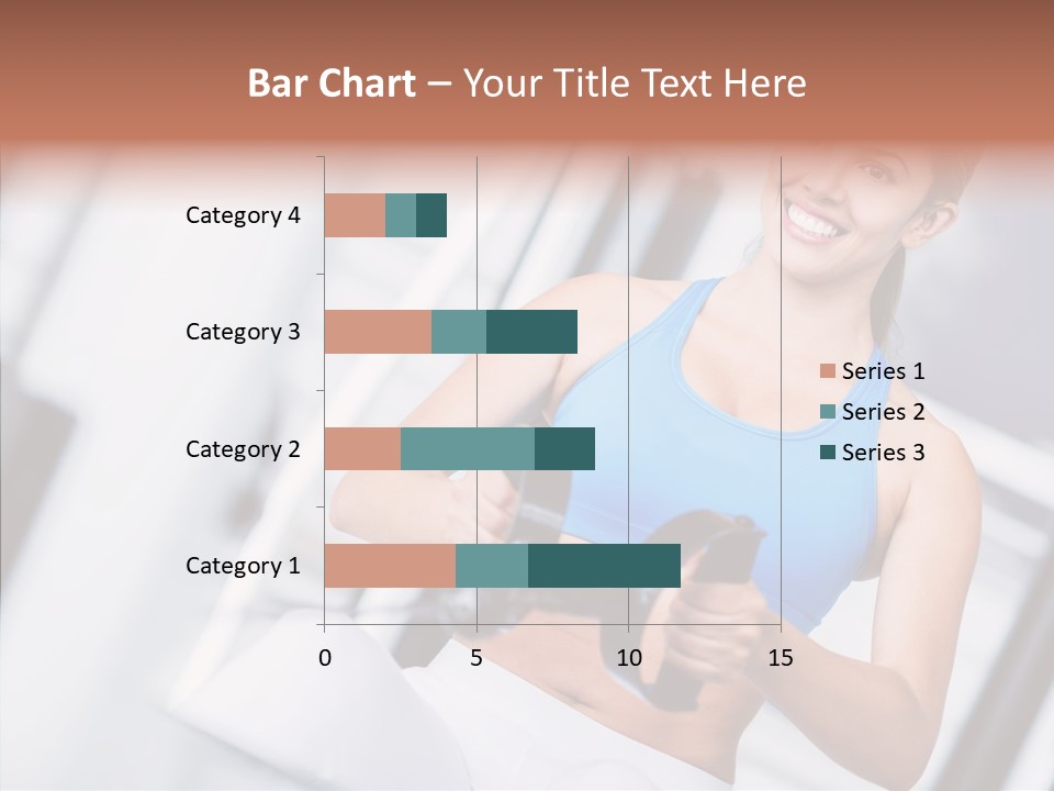Beauty Exercise Fitness PowerPoint Template