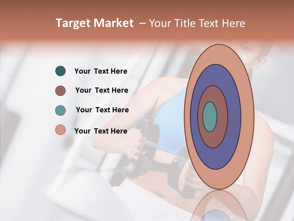 Beauty Exercise Fitness PowerPoint Template