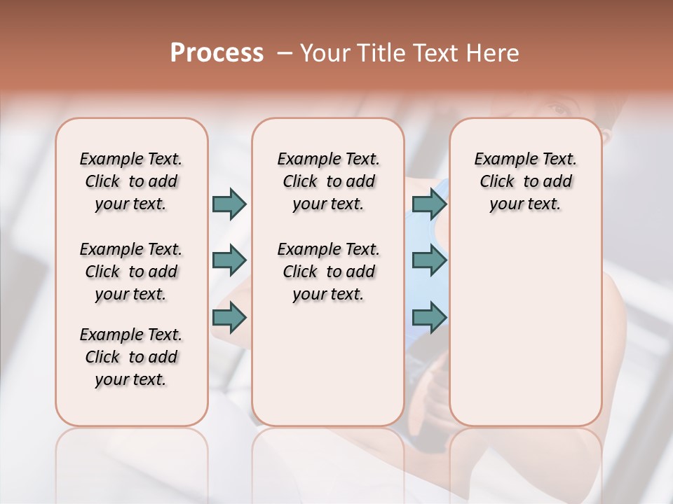 Beauty Exercise Fitness PowerPoint Template
