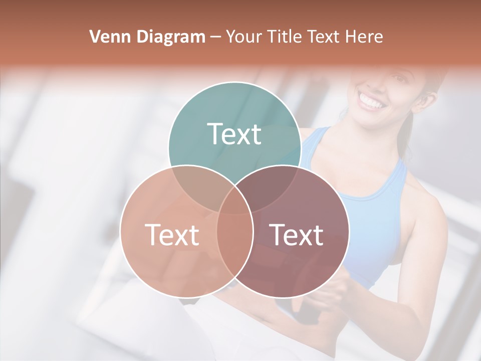 Beauty Exercise Fitness PowerPoint Template