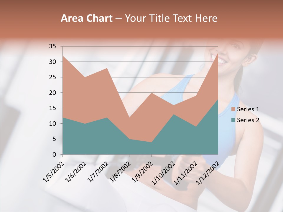 Beauty Exercise Fitness PowerPoint Template
