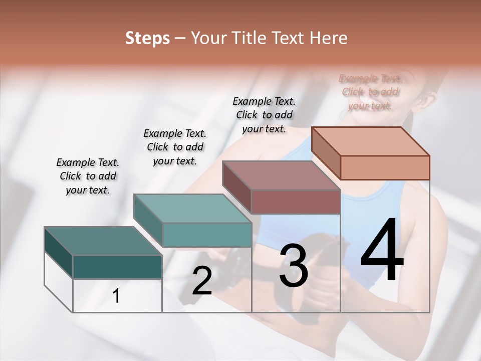 Beauty Exercise Fitness PowerPoint Template