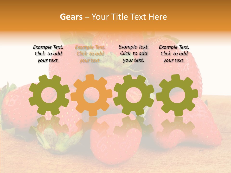 Wood Eat Summer PowerPoint Template