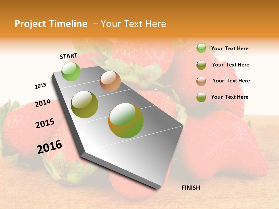 Wood Eat Summer PowerPoint Template