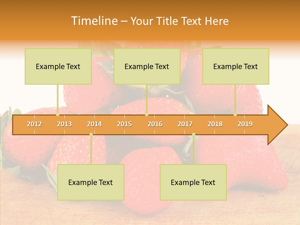 Wood Eat Summer PowerPoint Template