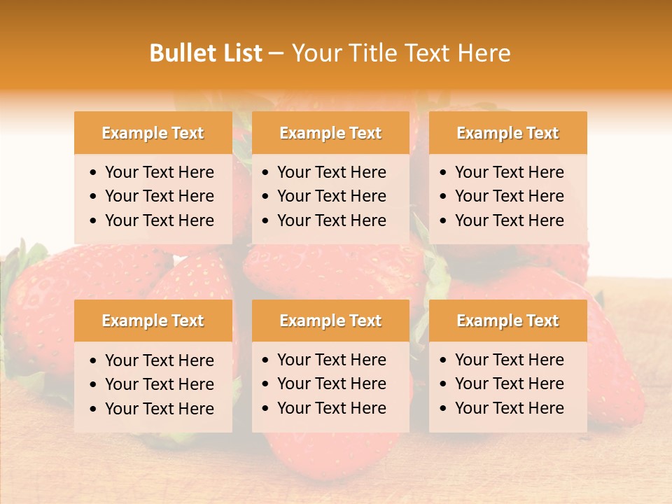 Wood Eat Summer PowerPoint Template