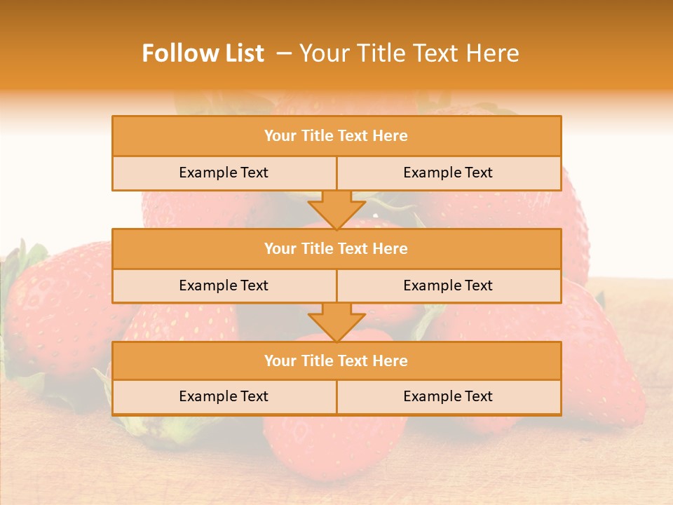 Wood Eat Summer PowerPoint Template