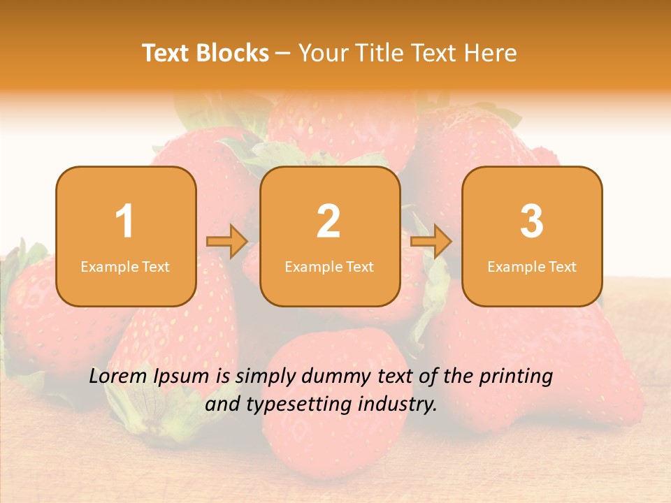 Wood Eat Summer PowerPoint Template