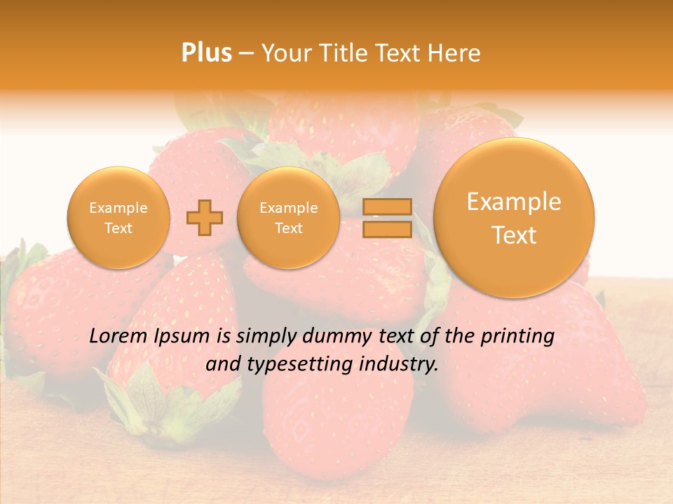Wood Eat Summer PowerPoint Template